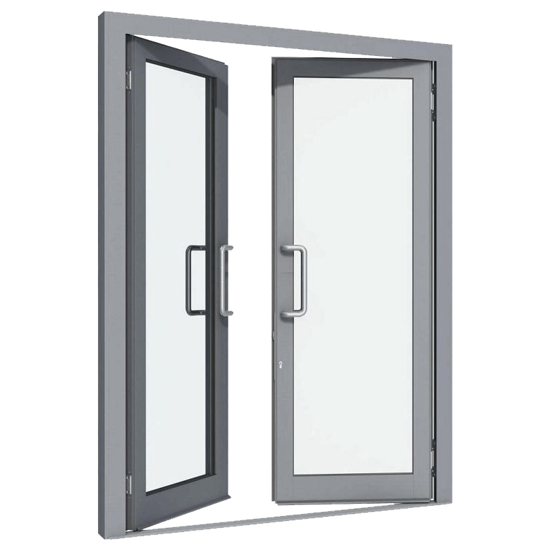 Преимущества алюминиевых дверей