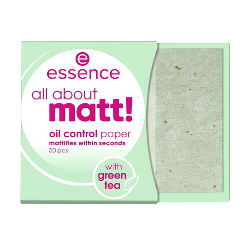 Матирующие салфетки для лица `ESSENCE` ALL ABOUT MATT! 50 шт