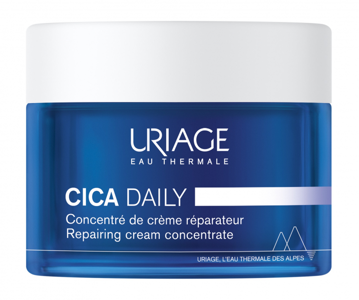 Uriage Cica Daily Repairing Cream Concentrate Восстанавливащий крем для чувствительной кожи лица