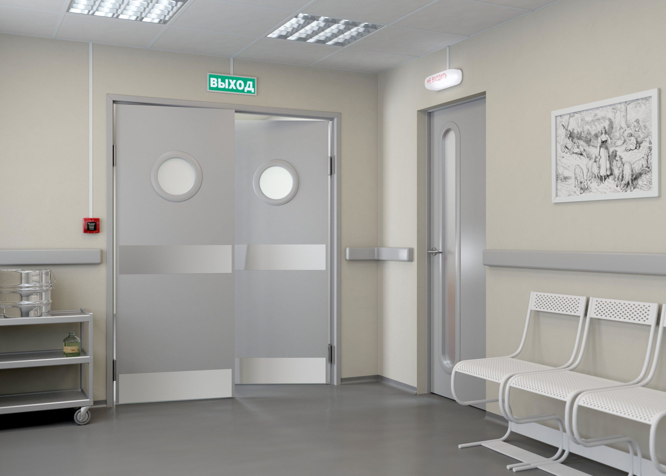 Защита и безопасность: важность медицинских дверей в медицинских учреждениях