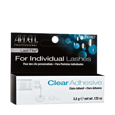 Клей для пучков прозрачный / Lashtite Adhesive Clear 3.5 г